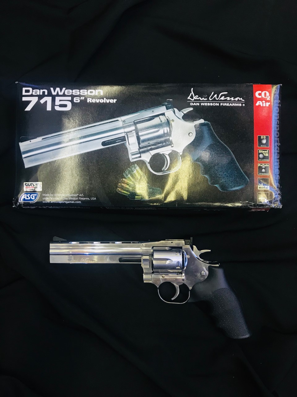 🔥ลูกค้าสามารถดูสินค้าทั้งหมดจาก แอด id Line:@bkkboy (ใส่ @ นำหน้าด้วยนะครับ) 🔥 New.[Re-Stock] Gun Heaven ASG Dan Wesson 715 2.5”-4”-6” นิ้ว (co2) แรง 420-580 FPS Full Metal https://youtu.be/ZHnFfnRAOYM ✅ จำหน่ายอุปกรณ์ยุทธวิธีทุกชนิ