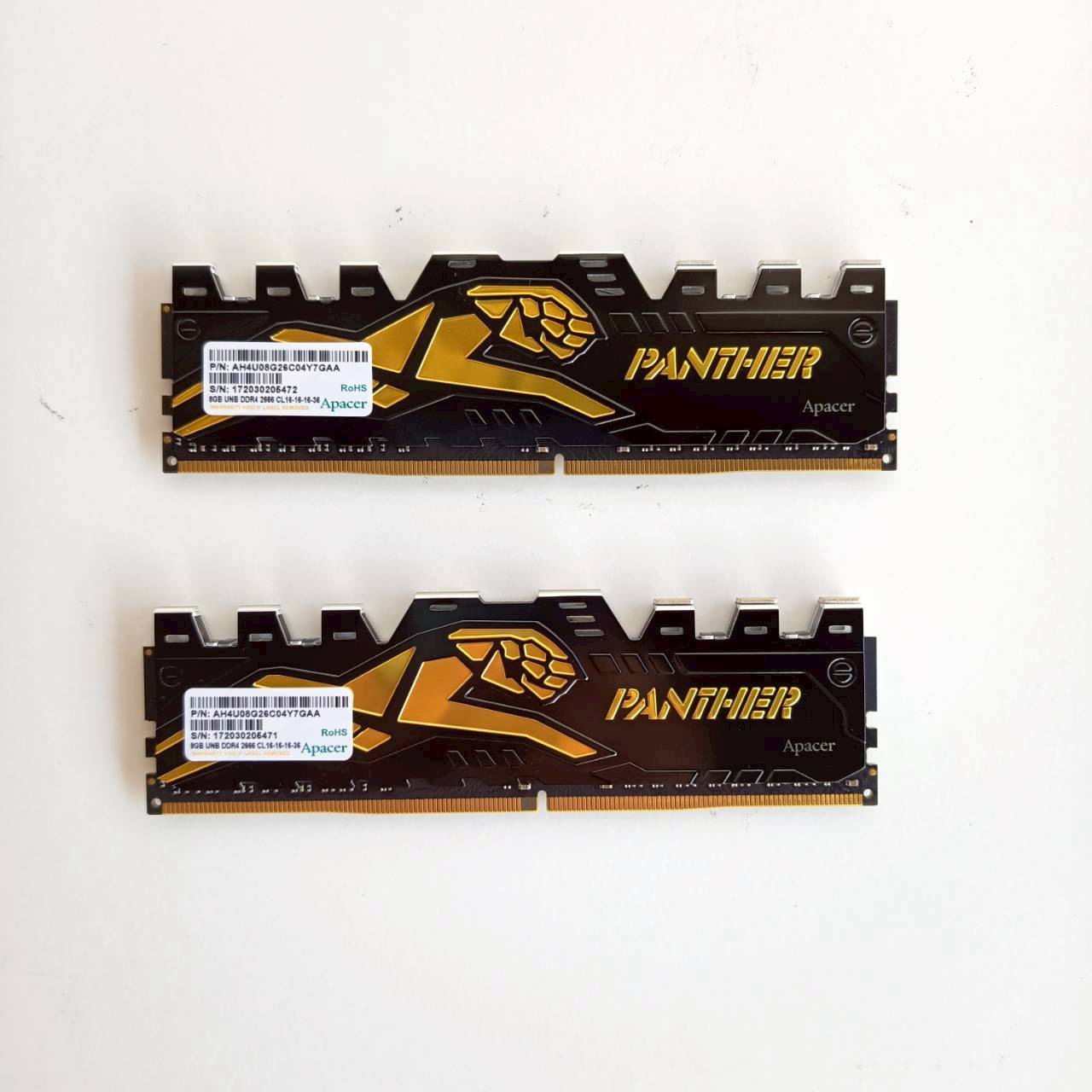 RAM PC DDR4 (2666) 8GB Apacer PANTHER ประกัน Strek LT.