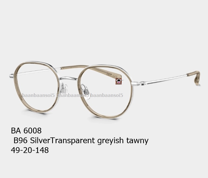BOLON EYEWEAR Fall/ Winter 2024 FW24 BA 6008 Cairo ส่งฟรีๆ กรอบแว่นตาพร้อมเลนส์ HOYA ราคา 3,790 บาท