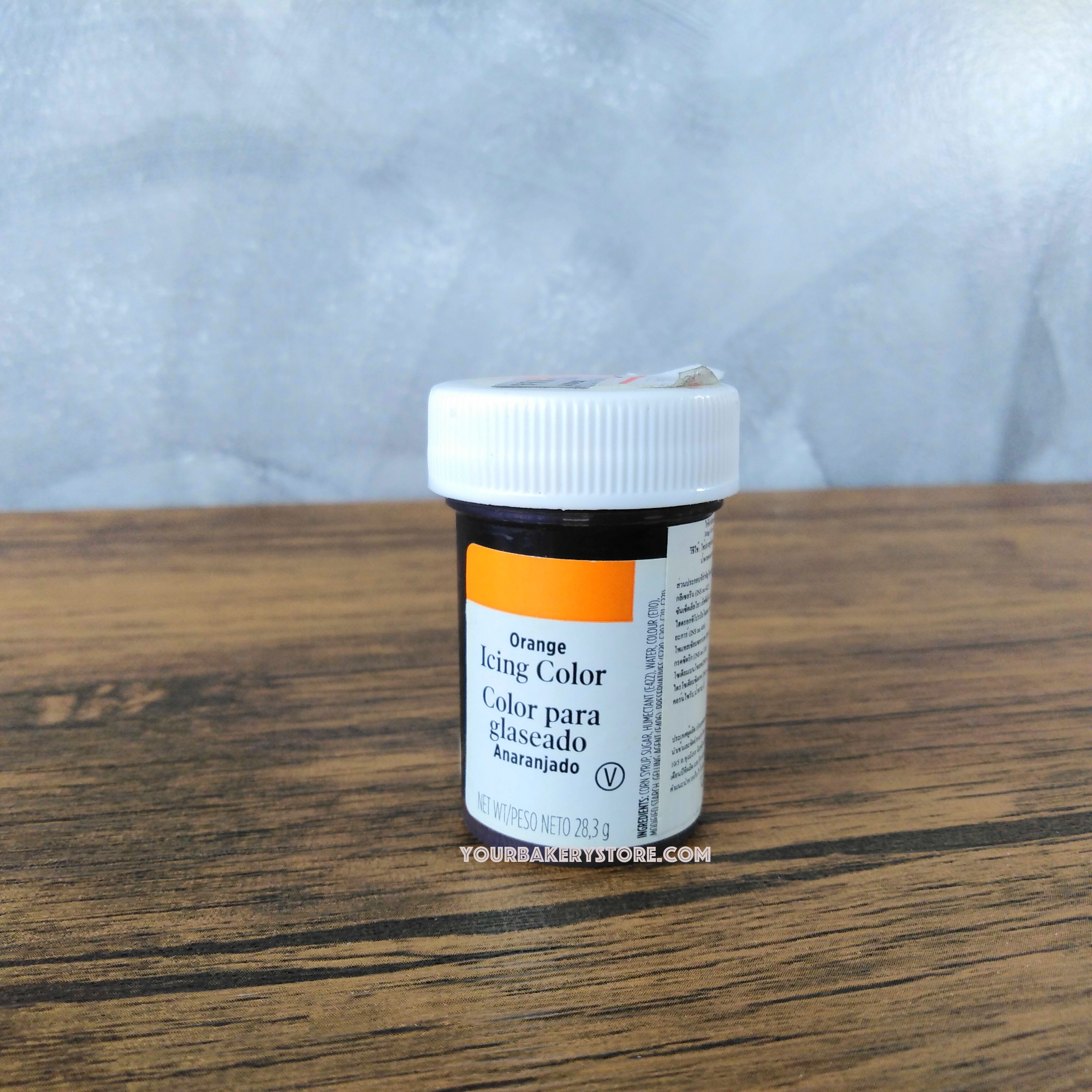 ไอซิ่งคัลเลอร์ สีส้ม ตรา วิลตัน 28.3g.