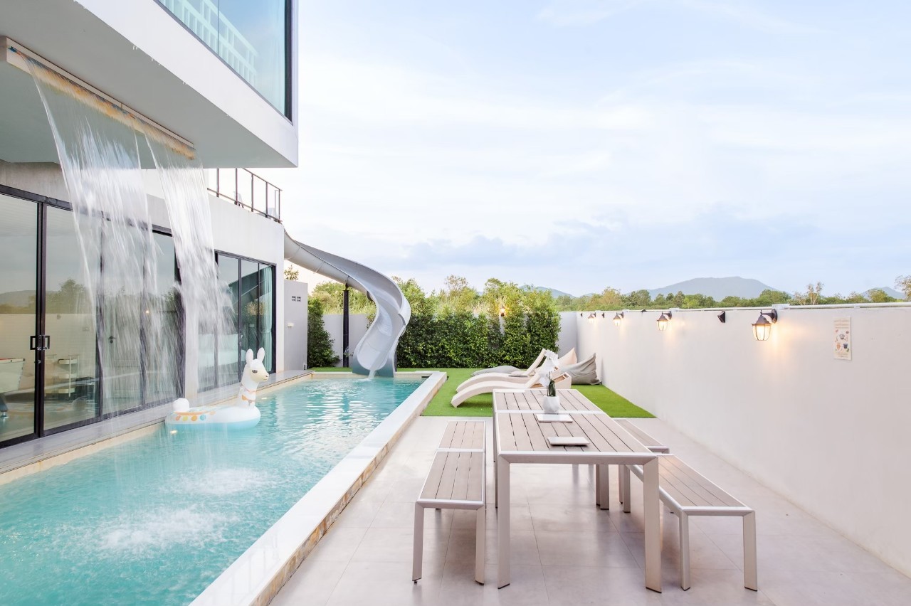 HR4038 บ้านพักหัวหิน บ้านโมเดิร์น สเปซ V.9