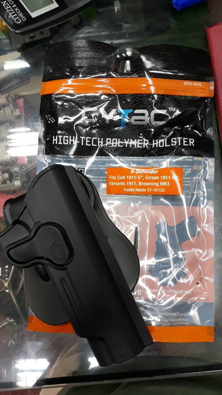 New.ซองปืน Cytac Paddle Holster CY-1911G2 สำหรับปืน -Fits Colt 1911-4” / 5” Giraan 1911MC/ Variants 1911/Browning MK3 ราคาพิเศษ