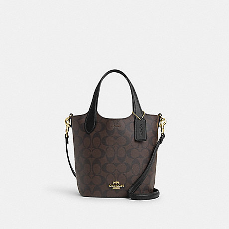 กระเป๋า Coach แท้ รุ่น CR256 HANNA BUCKET BAG