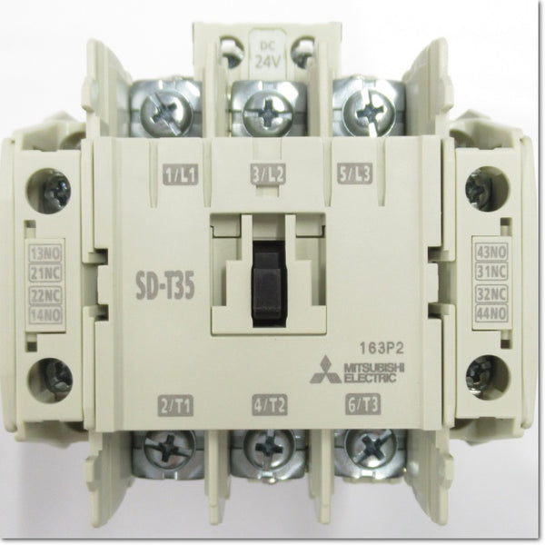 MITSUBISHI แมกเนติก คอนแทคเตอร์ SD-T Series รุ่น SD-T35 24VDC
