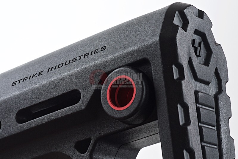 New.Strike Industries Viper Mod 1 Mil-Spec Carbine Stock for AR Cmm.22 / 5.56 Series Black / Red ราคาพิเศษ