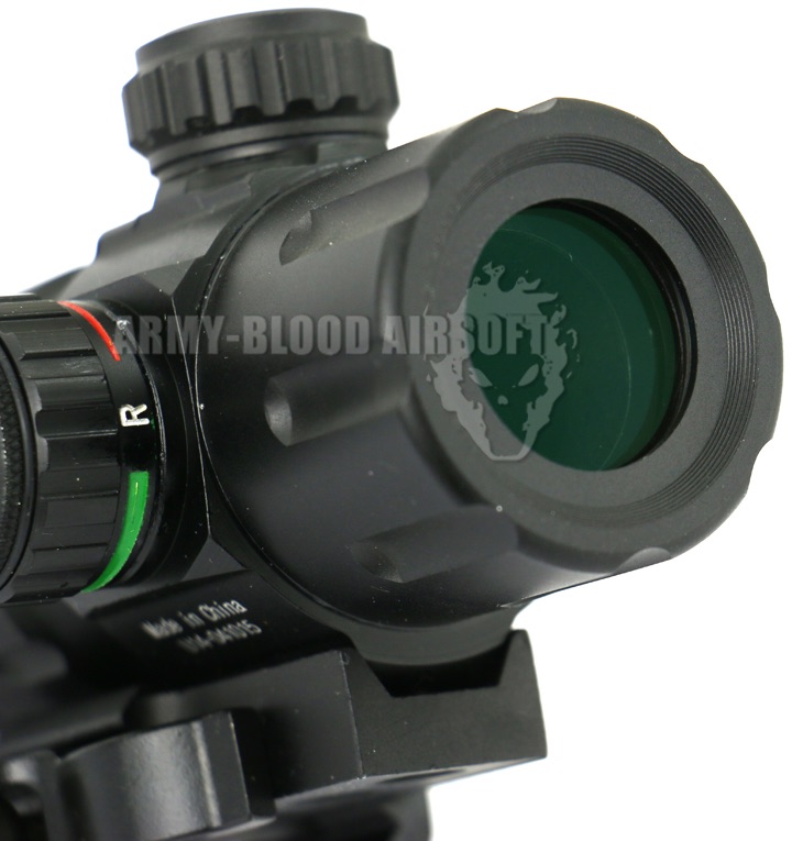 New.UTG 4.2" ITA Red/Green CQB Dot with QD Mount, Riser Adaptornex ราคาพิเศษ