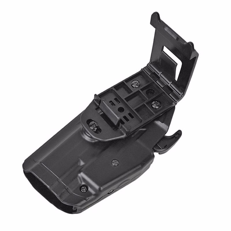 New.SAFARILAND 579 Pro-Fit Holster !!! ซองปืนที่ใช้ได้กับปืนมากกว่า 200 รุ่น !!! คุณสมบัติ - ใช้ได้กับปืนมากกว่า 200 รุ่น !!! - มีระบบ Grip Lock System ป้องกันการแย่งปืน - ปรับองศาการ Grip ปืนได้ - วัสดุเป็นไนล่อน ลดการเกินรอย Compatible for Glock 17L, 34