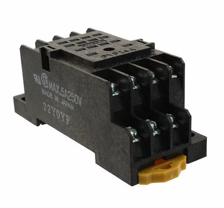 PYF14A SOCKET RELAY OMRON MY4 TERMINAL STANDARD