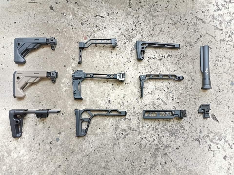 New. พานท้าย พับได้ SIG MPX Telescoping Foldling Stock
