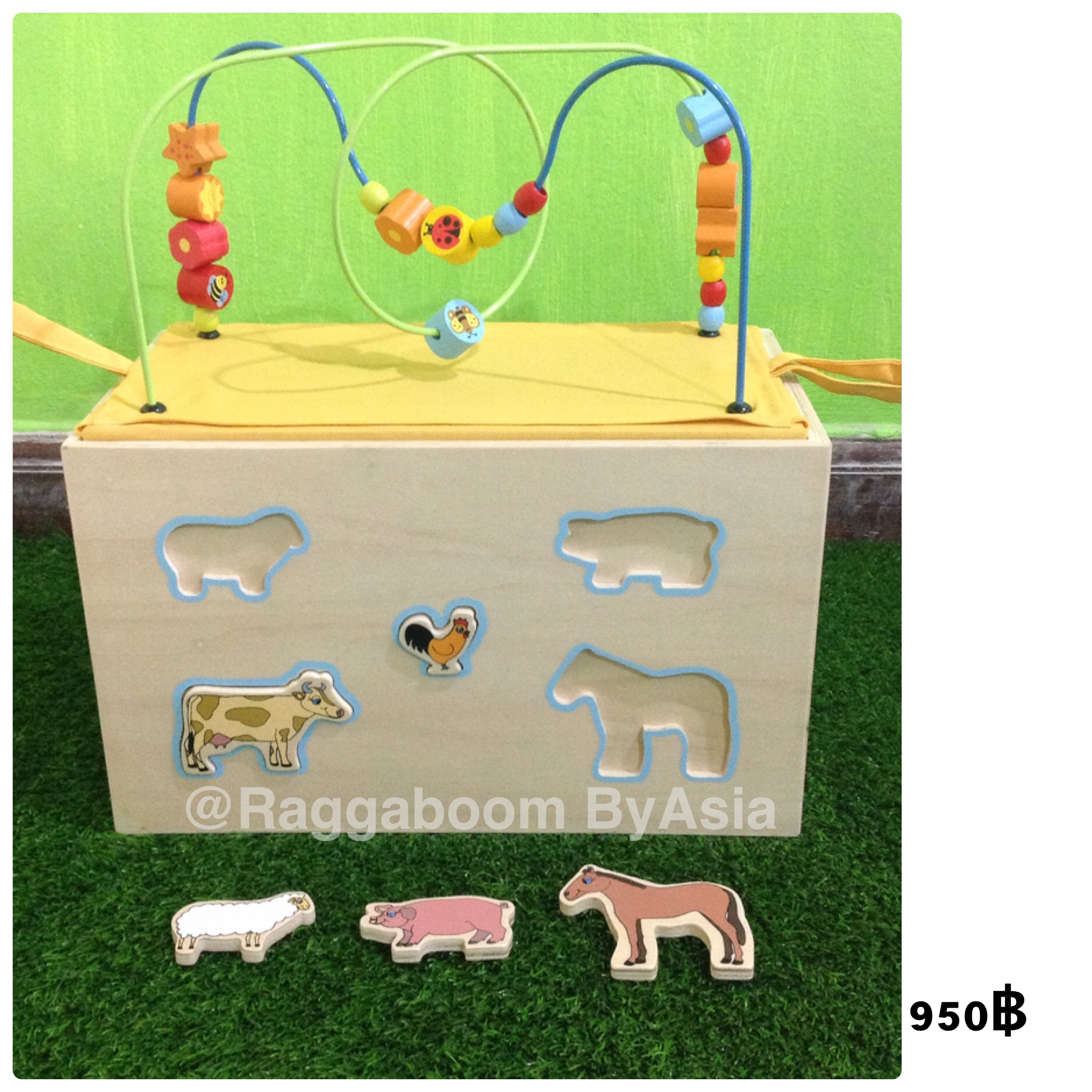 งานกล่องไม้กิจกรรม 5 อย่าง