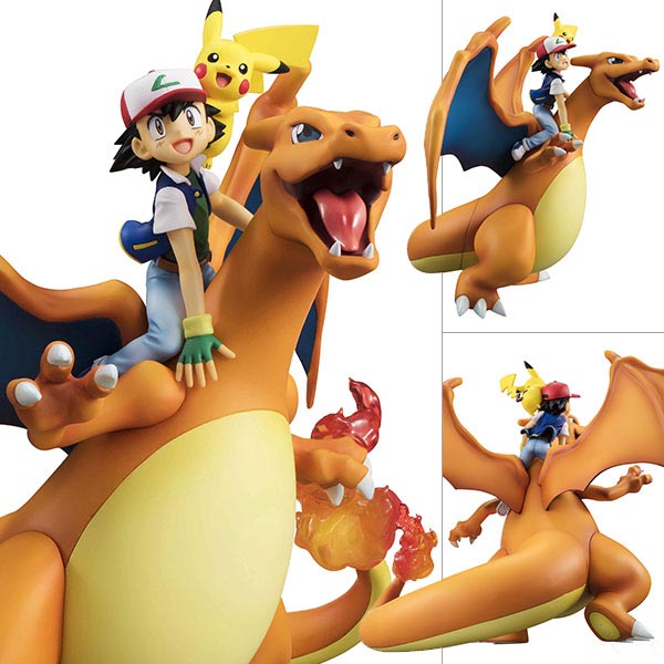 เปิดจอง G.E.M. Series - Pokemon: Ash Ketchum & Pikachu & Charizard Complete Figure