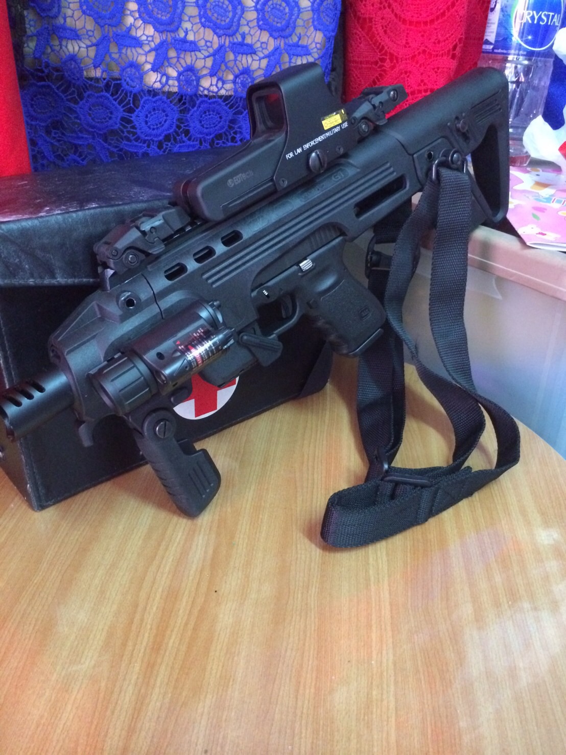 New.ชุดแต่งปืนสั้น GLOCK CAA RONI Glock 17-18-19 Pistol Carbine Conversion Kit in Black ราคาพิเศษ