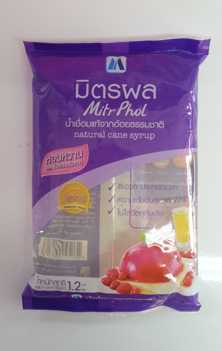 นํ้าเชื่อม ตรา มิตรผล 1.2kg.