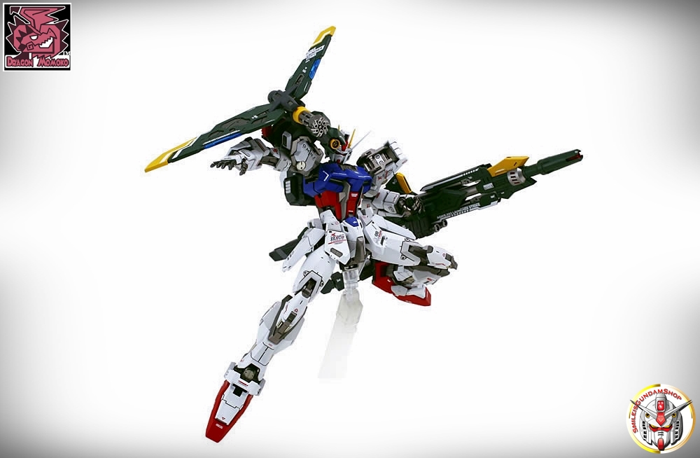 [PO]MG 1/100 Launcher Strike Ver. RM [โมจีนMomoko]กล่องไม่สกรีน