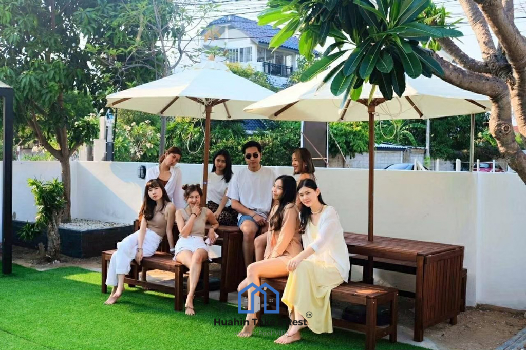 HR15041 บ้านพักหัวหิน บ้าน Miami Beach Villa