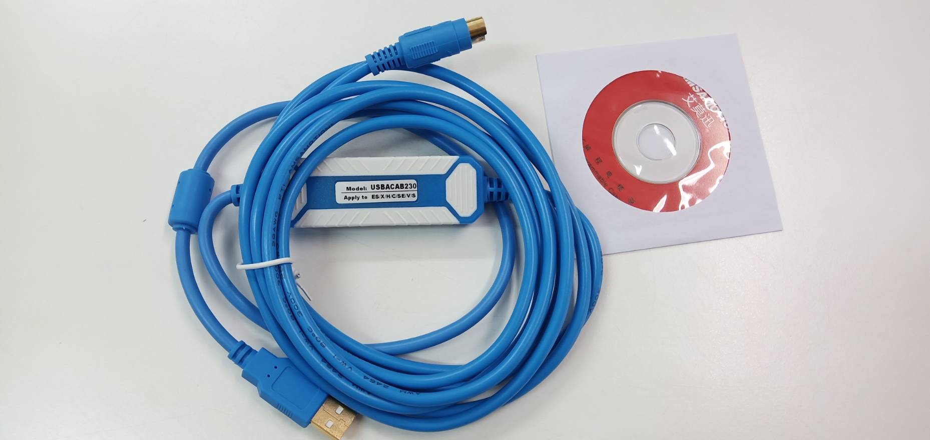 สายดาวน์โหลด PLC DELTA เดลต้า DVP Series USB-ACAB230 Download cable