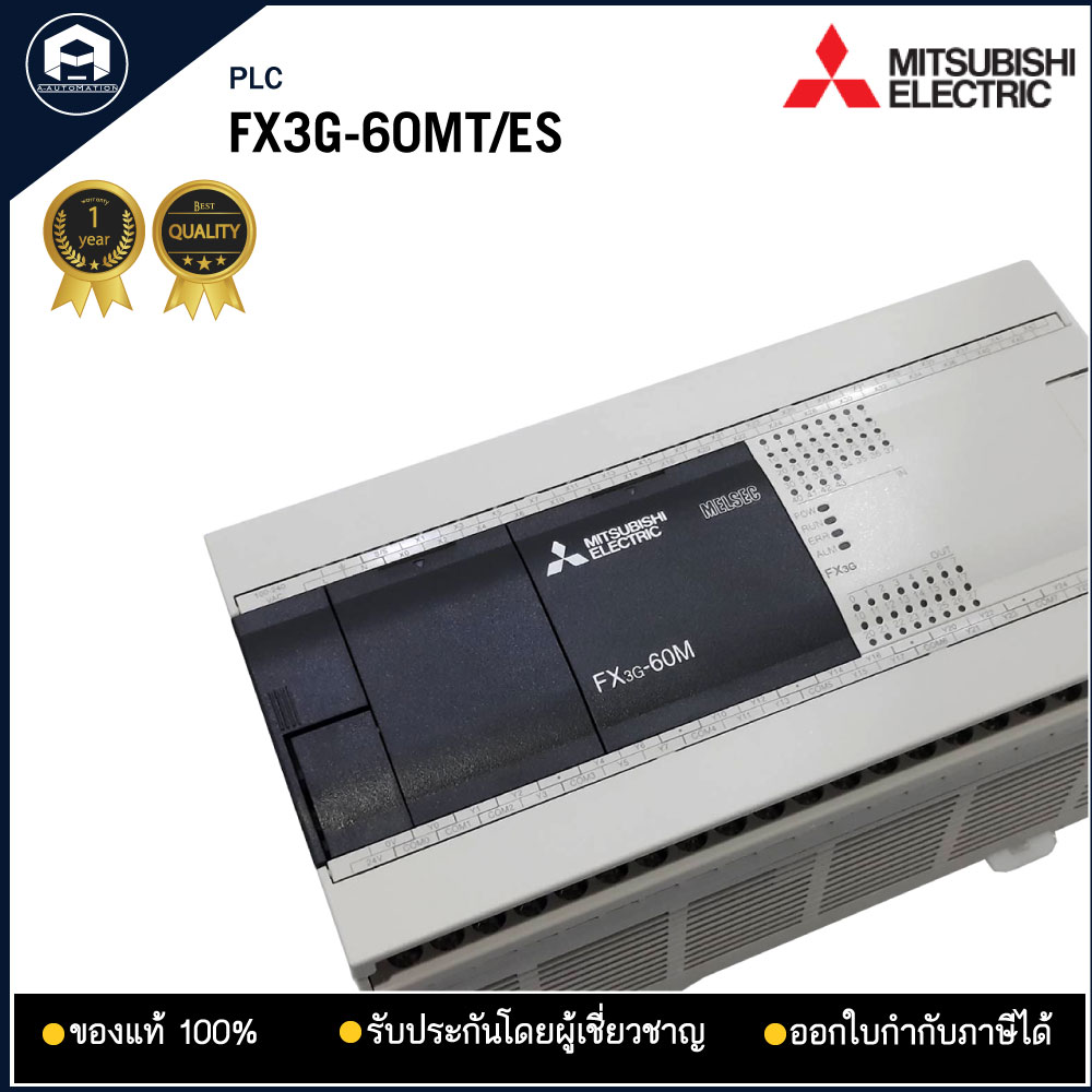 FX3G-60MT/ES MITSUBISHI PLC, 220VAC Output Transistor 36in 24out