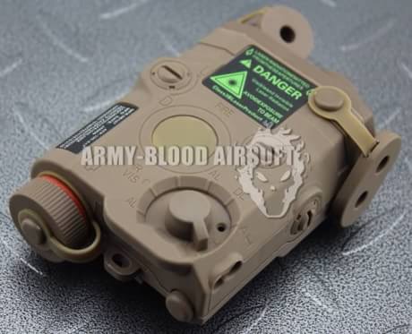 New.AN/PEQ-15 Battery Case with Green Laser สีดำ สีทราย ราคาพิเศษ