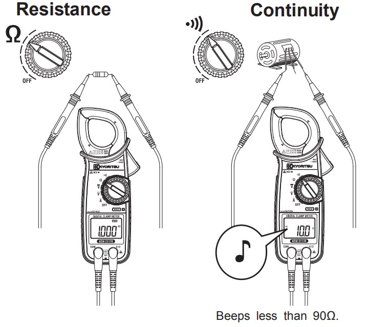 แคลมป์มิเตอร์ ครบชุด KYORITSU รุ่น KEW2117R - AC Clamp Meters