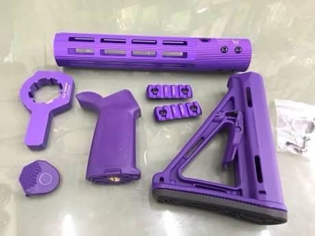 New.ประกับหน้า ALG DEFENSE EMRVI V1 M-LOK 10" / 13" สีดำ สีทราย สีม่วง ราคาพิเศษ