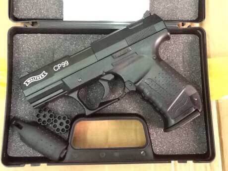 New.ปืนสั้น UMAREX WALTHER CP99 CO2. Cal 4.5 mm. (.177) ราคาพิเศษ