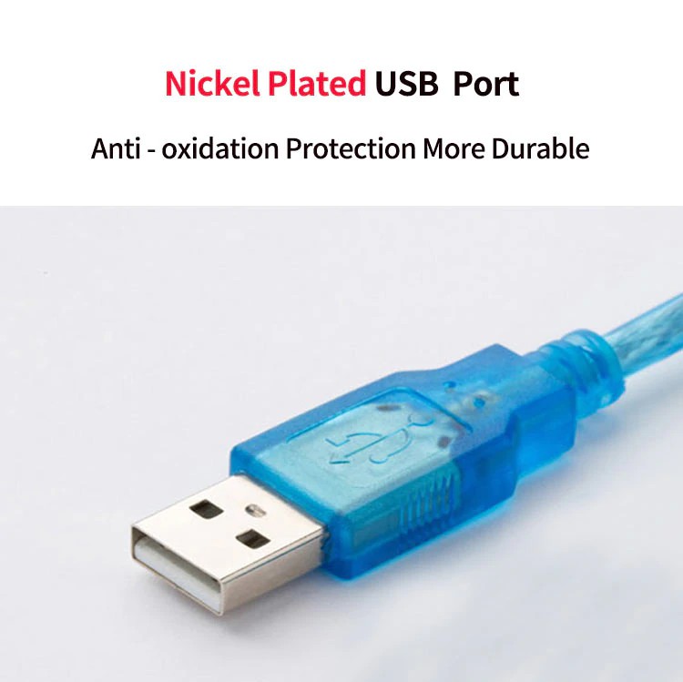 สายโหลด PLC Mitsubishi Q series USB-Q06UDEH / Q03UDE (USB-Q MINI) ยาว 3 เมตร