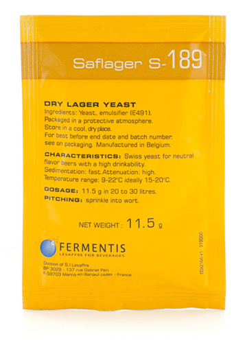 Fermentis Saflager S-189 11.5g