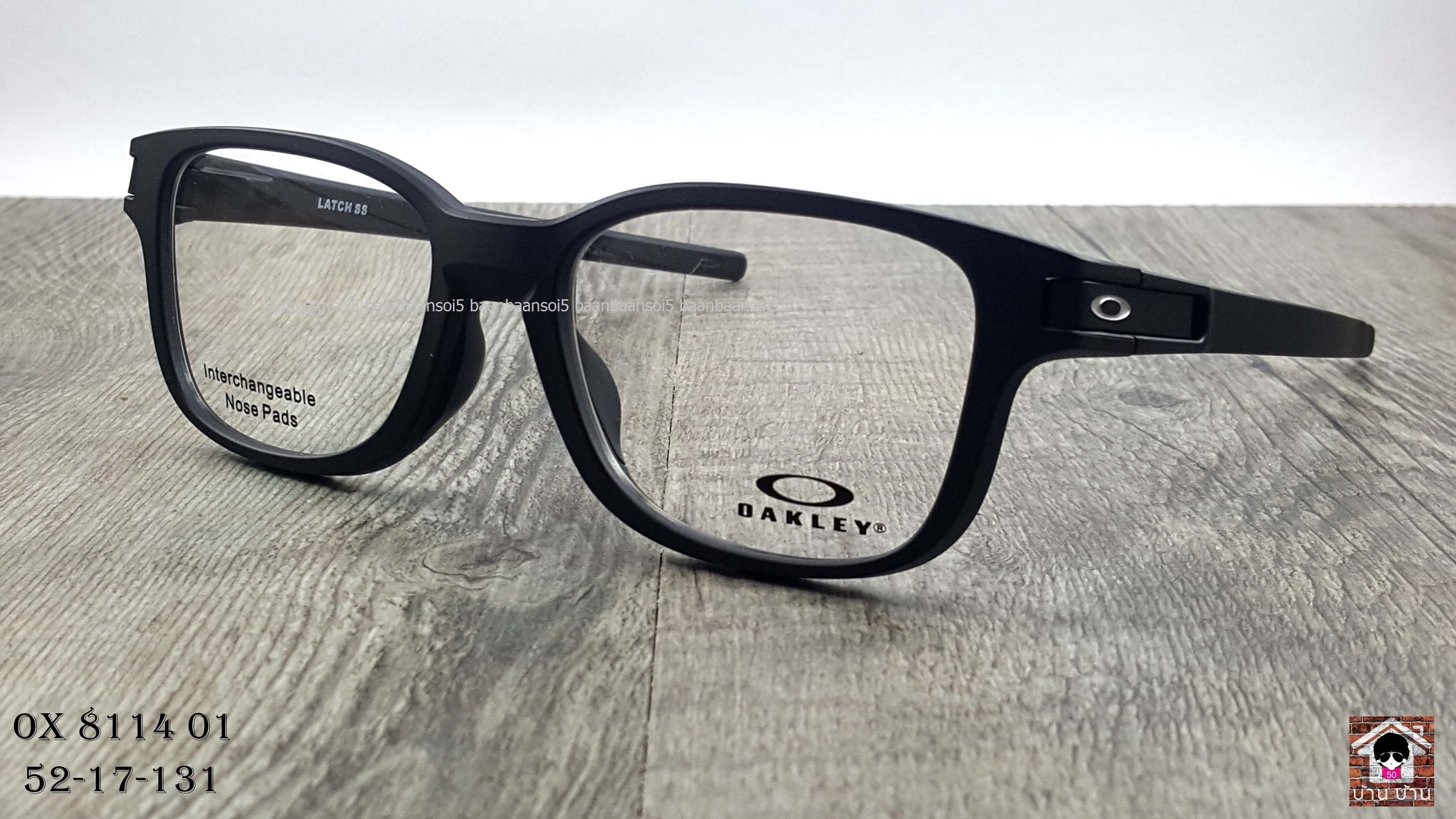 OAKLEY OX8114-01 Latch SS (MNP) โปรโมชั่น กรอบแว่นตาพร้อมเลนส์ HOYA ราคา 4,700 บาท