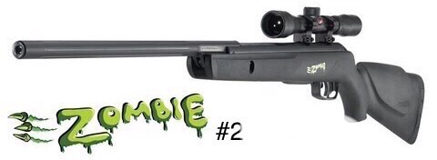 อัดลมGamo Zombie Hunter 5.5mm.cal. Air Rifle เบอร์ 2 ✔แรง 950fps. ✔มีระบบเซฟตี้ที่ไกปืน ✔พร้อมกล้อง 4×32 ซูม 4 เท่าหน้าเลนส์ 32 ราคาพิเศษ