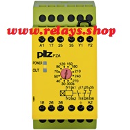 774023 PILZ PZA 300/110-120VAC 1n/o 2n/c LiNE iD : RELAYS.SHOP