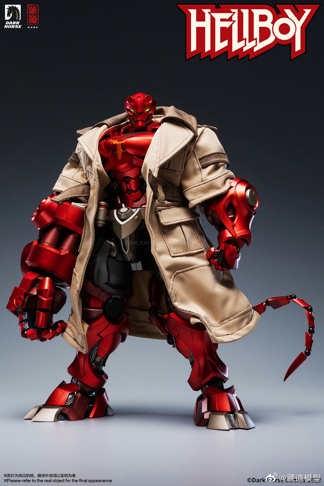 [PO]MB 1/72 Hellboy[Tibetan Road Model]โมเดลสำเร็จ