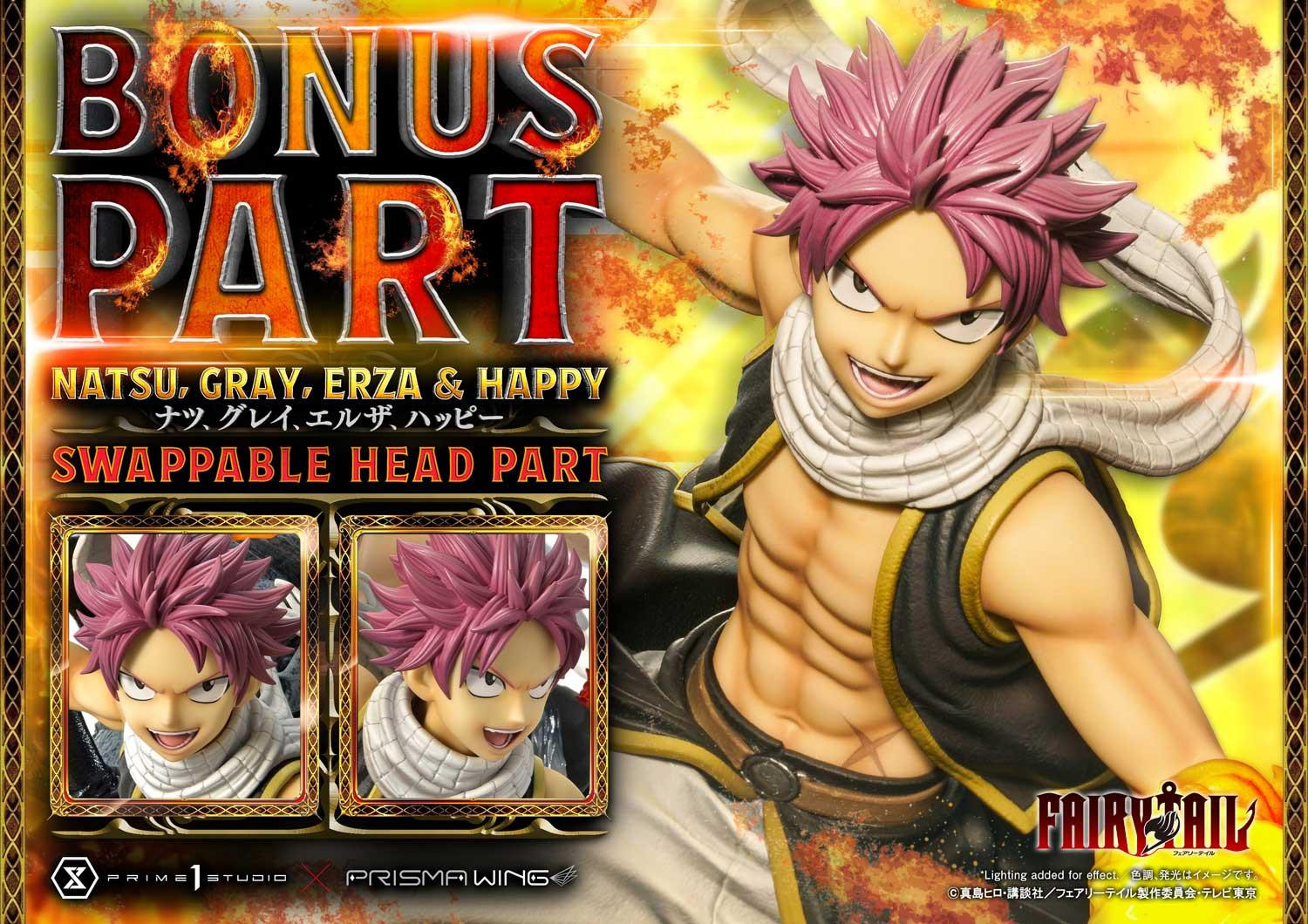 เปิดจอง : Natsu, Gray, Erza, Happy: Fairy Tail Concept Masterline TV animation (Deluxe Bonus)