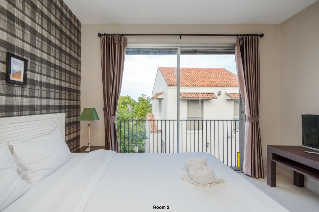 HR15021 บ้านพักหัวหิน บ้านทัศคานี บีช วิลล่า 5 ( White 3Bed Garden View )