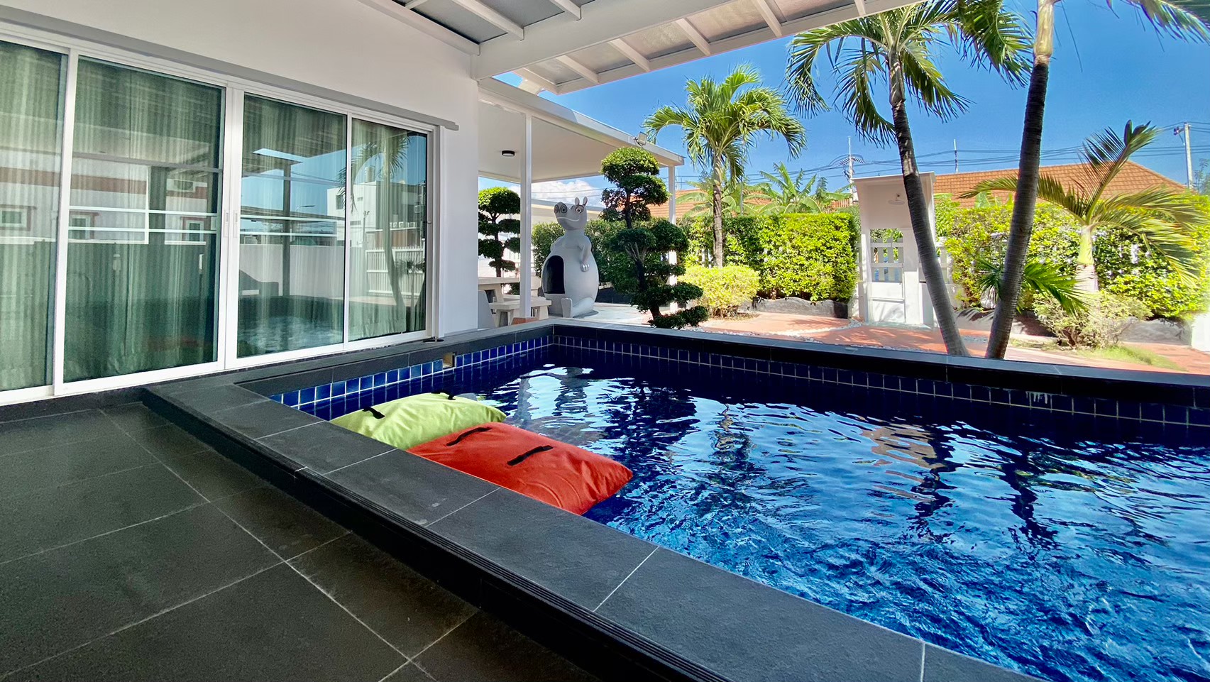 HR15068 บ้านพักหัวหินใกล้ทะเล บ้านเคียงเล ไวท์ วิลล่า