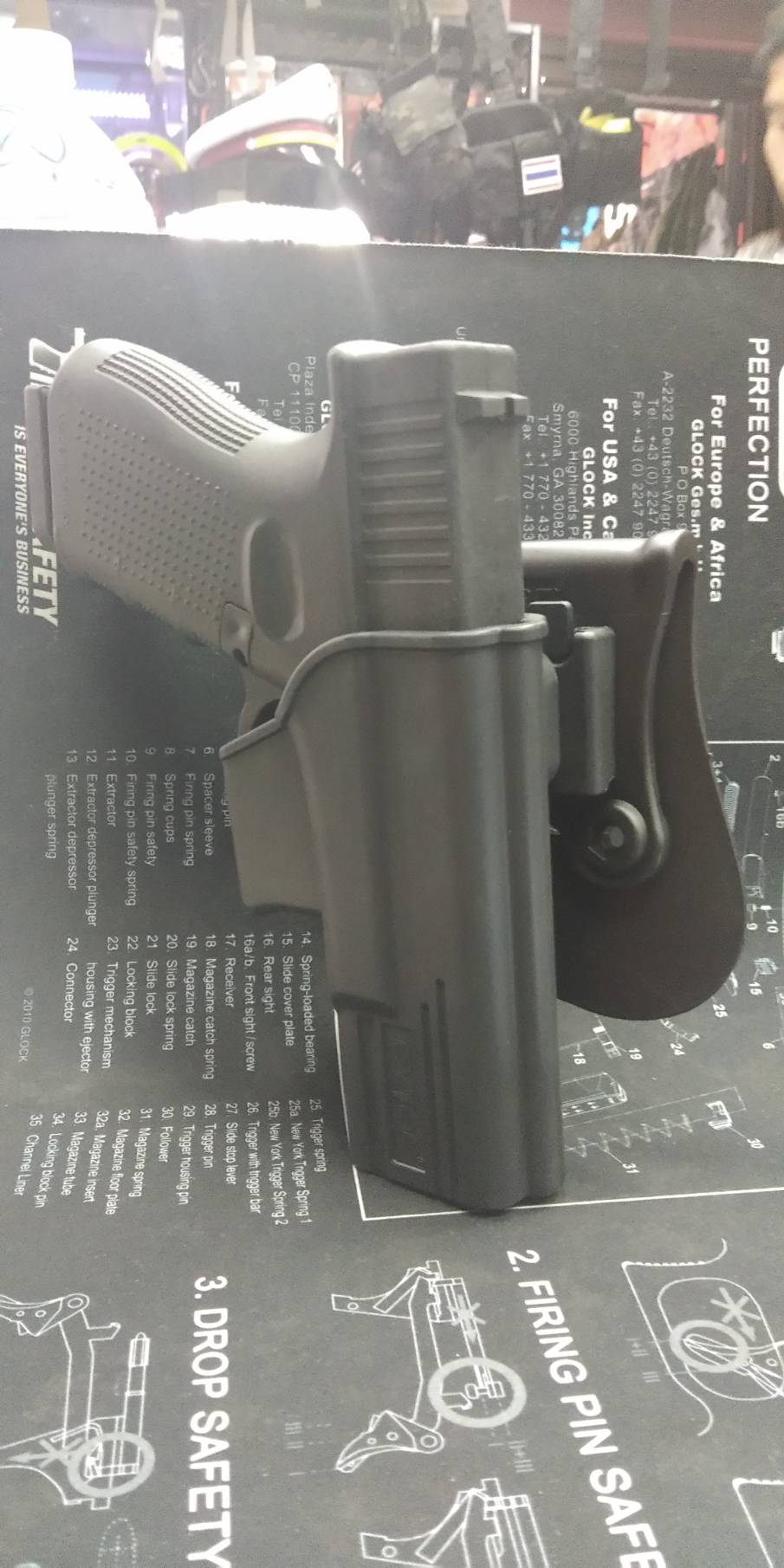 New.ซองปืน รุ่นT-Thumbsmart Holster จากค่าย Cytac ของปืน Glock 19 ใส่ได้ทั้งปืน Glock 19,23,32(Gen1-4)