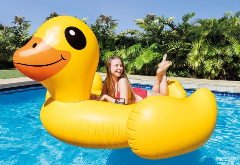 Intex Yellow Duck Ride-on แพยางเป็ด 57556