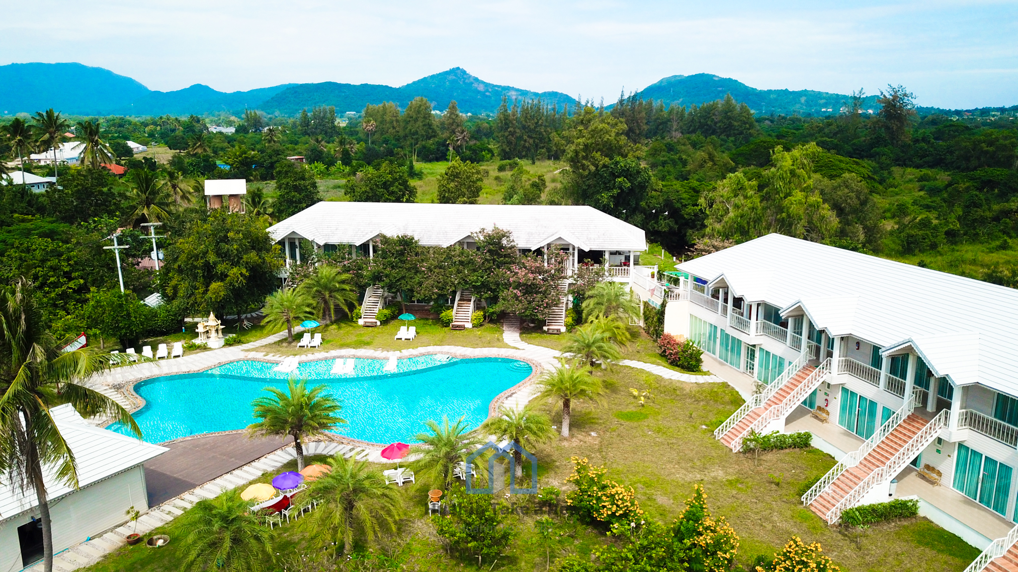 HR25001 บ้านพักหัวหิน บ้านเดอะกรีน รีสอร์ต พูลวิลล่า
