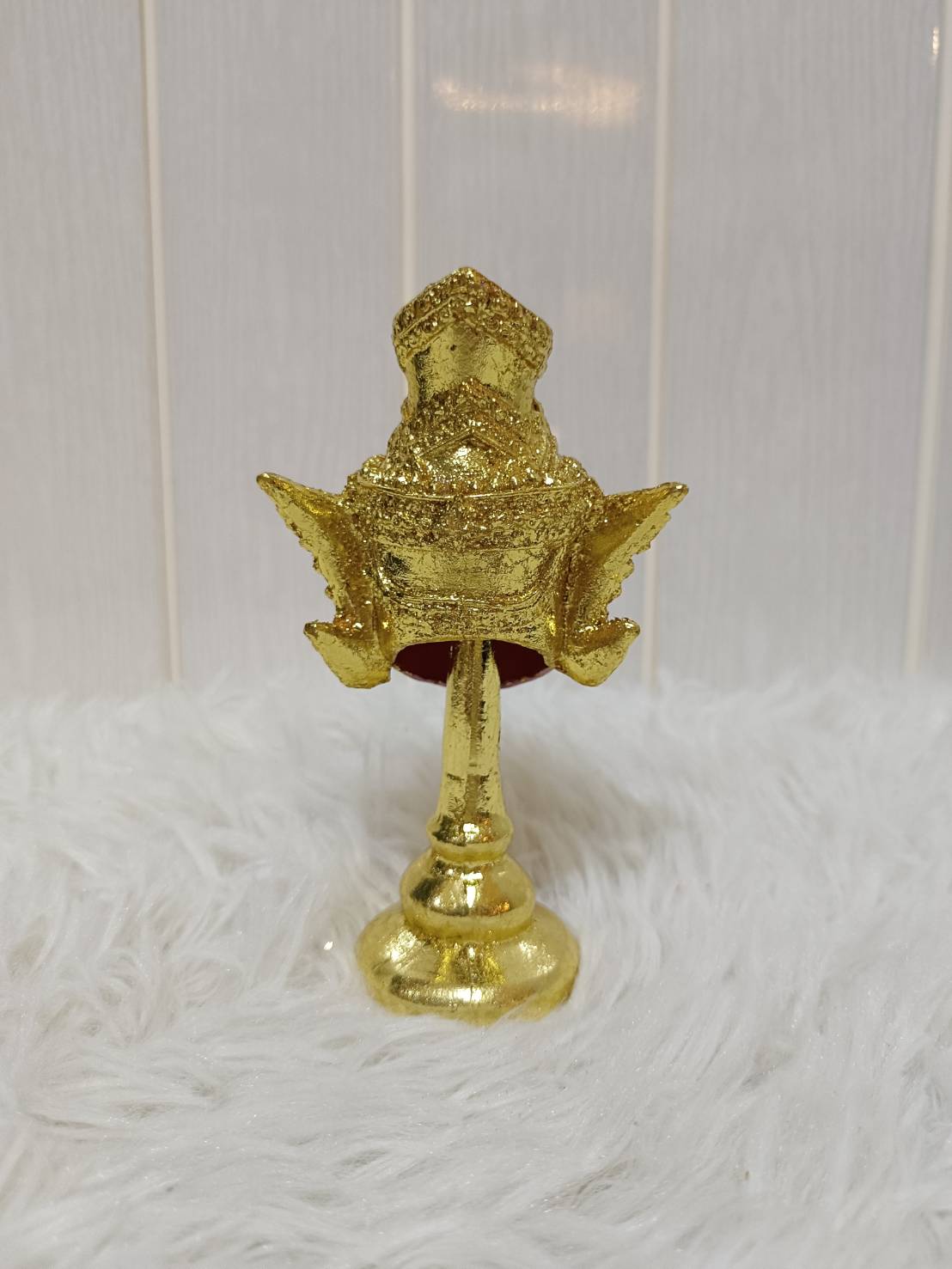 พ่อแก่ ฤาษี นารายณ์ ขนาดจิ๋ว พร้อมฐานปิดทอง