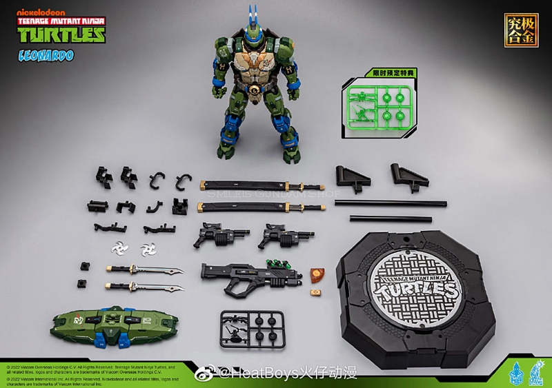 [PO]MB 1/72 Ninja Turtles Leonardo[โมเดลสำเร็จ]