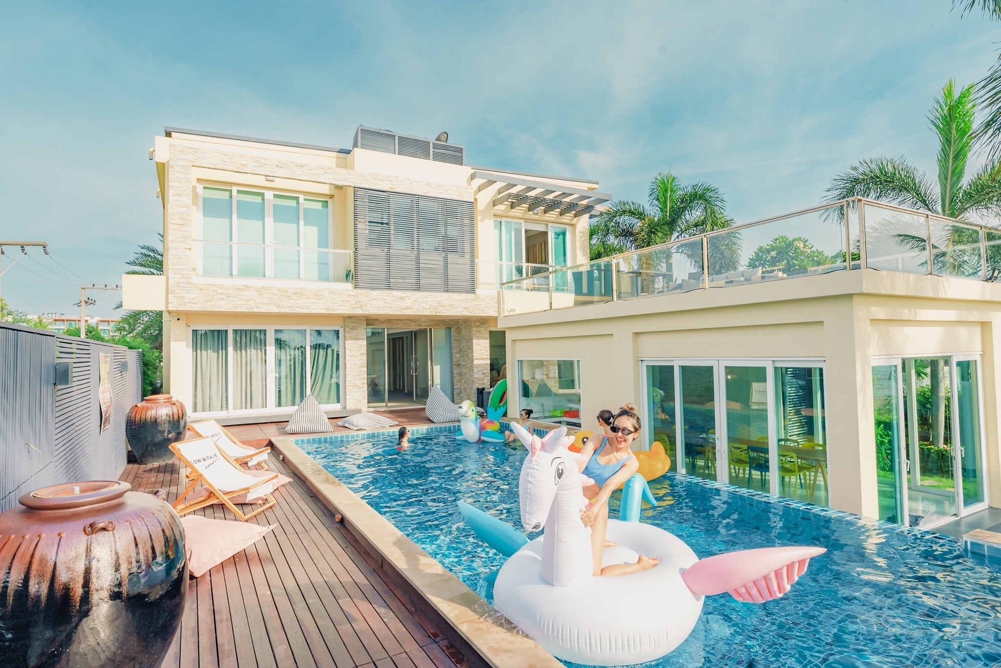 HR15006 บ้านพักหัวหิน บ้านซีไซด์ พูลวิลล่า