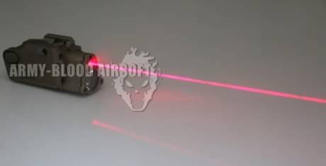 New.Steiner eOptics SBAL-PL Style WeaponLight W/ Red Laser ILLUMINATION (BK / Tan) ราคาพิเศษ