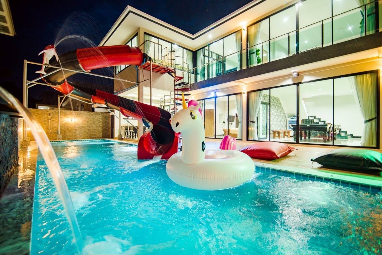 HR6019 บ้านพักหัวหิน The Skyline Huahin Pool villa