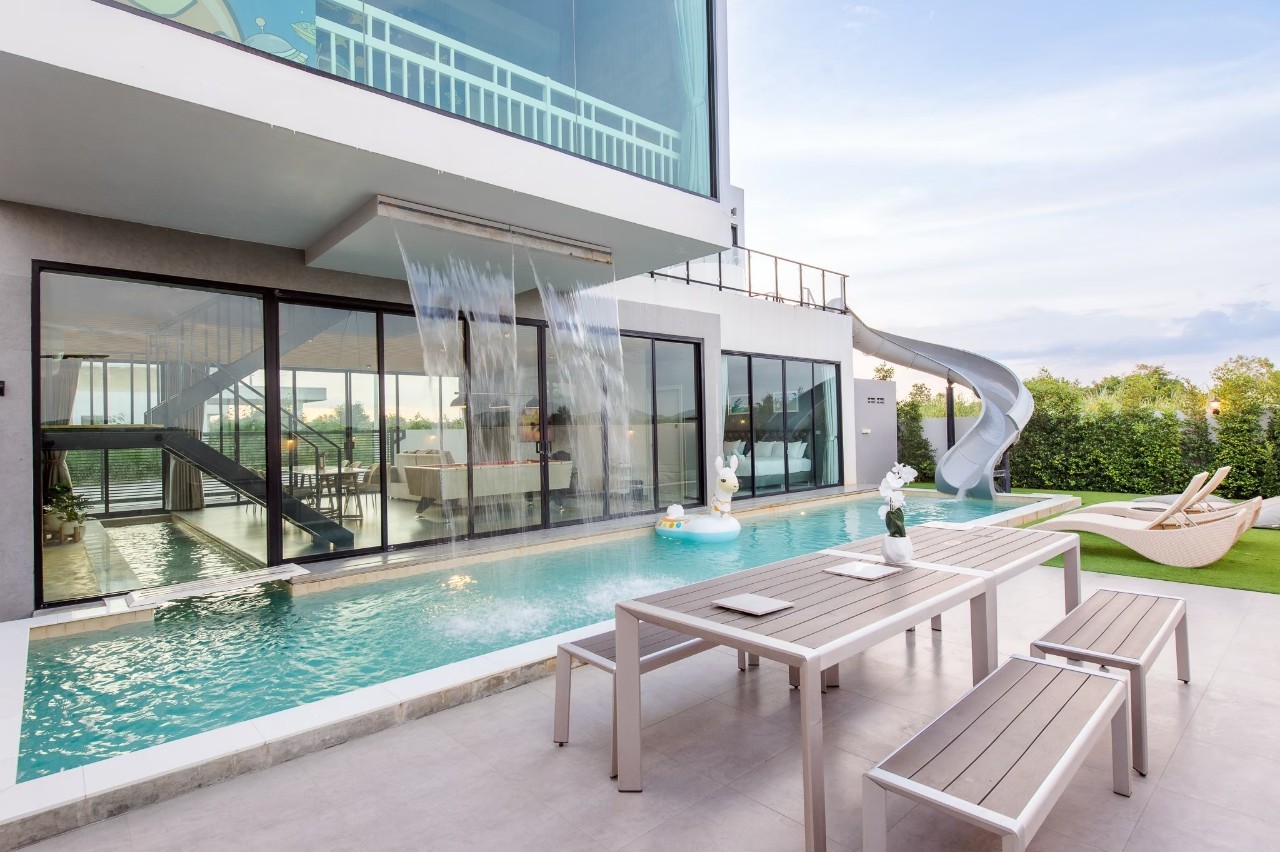 HR4038 บ้านพักหัวหิน บ้านโมเดิร์น สเปซ V.9