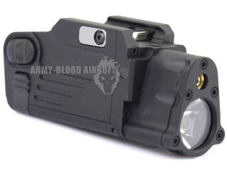New.Steiner eOptics SBAL-PL Style WeaponLight W/ Red Laser ILLUMINATION (BK / Tan) ราคาพิเศษ