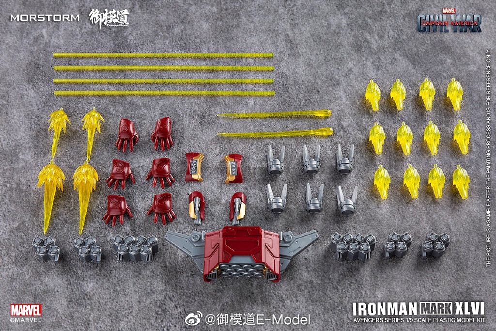 [PO]1/9 Ironman MK46[E-MODEL]โมเดลประกอบ