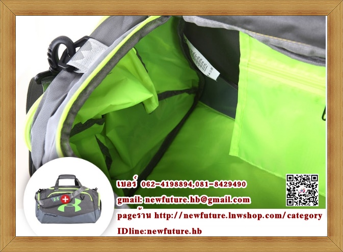 (สินค้าหมดแล้วค่ะ)B-0034กระเป๋าunder armour Sports bag Gym Bags สีดำ กระเป๋าฟิตเนส กีฬา เดินป่า