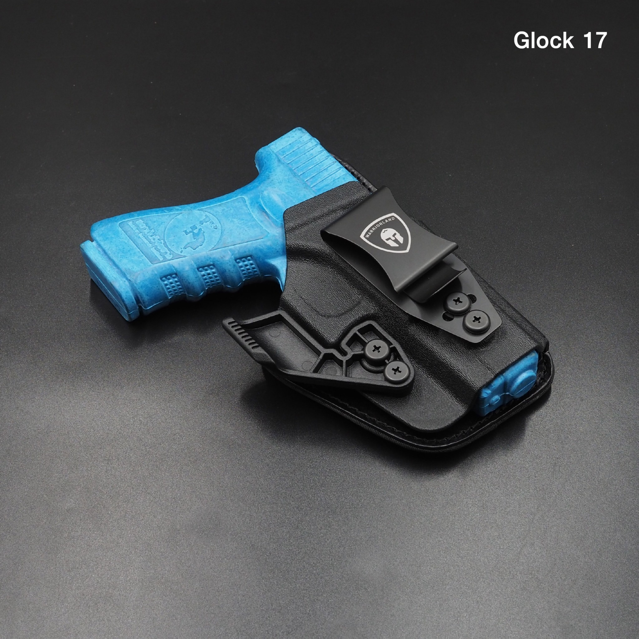 ซองพกใน Kydex + หนัง G19/G17 WARRIORLAND IWB Kydex & Leather Holster ♦ ผลิตจาก kydex เกรดคุณภาพ ♦ ออกแบบซองให้คลุมโกร่งไกทั้งหมด ใช้งานปลอดภัย ♦ ด้านหลังมีแผ่น Foam รองรับ ใช้งานได้ตลอดทั้งวัน ♦ ภายในบุด้วยแผ่นหนัง ลดการเสียดสี