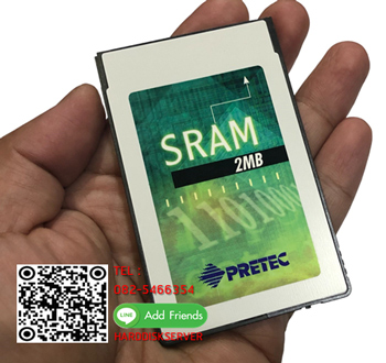 Pretec, SRAM 2MB,Pcmcia, Memory Card, PC Card, SRAM Card,Industrial Memory