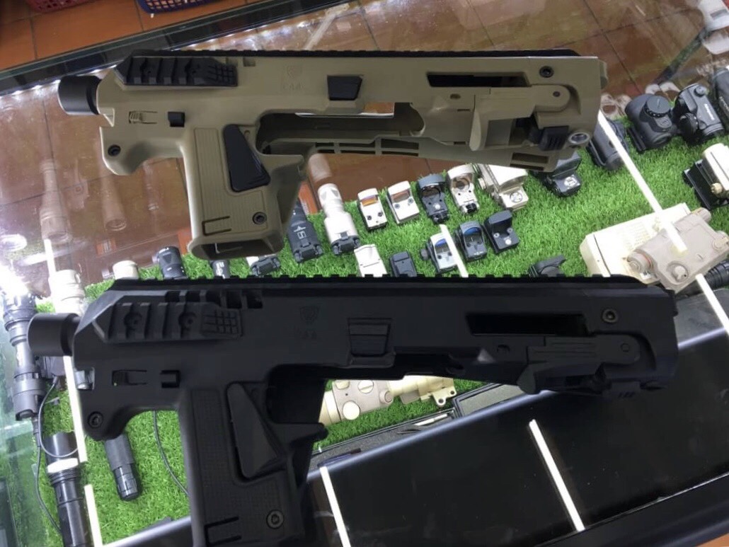 New.ไมโครโลนี้ Glock17 Glock19 มาพร้อมไฟฉายในตัว สีดำ สีทราย ราคาพิเศษ