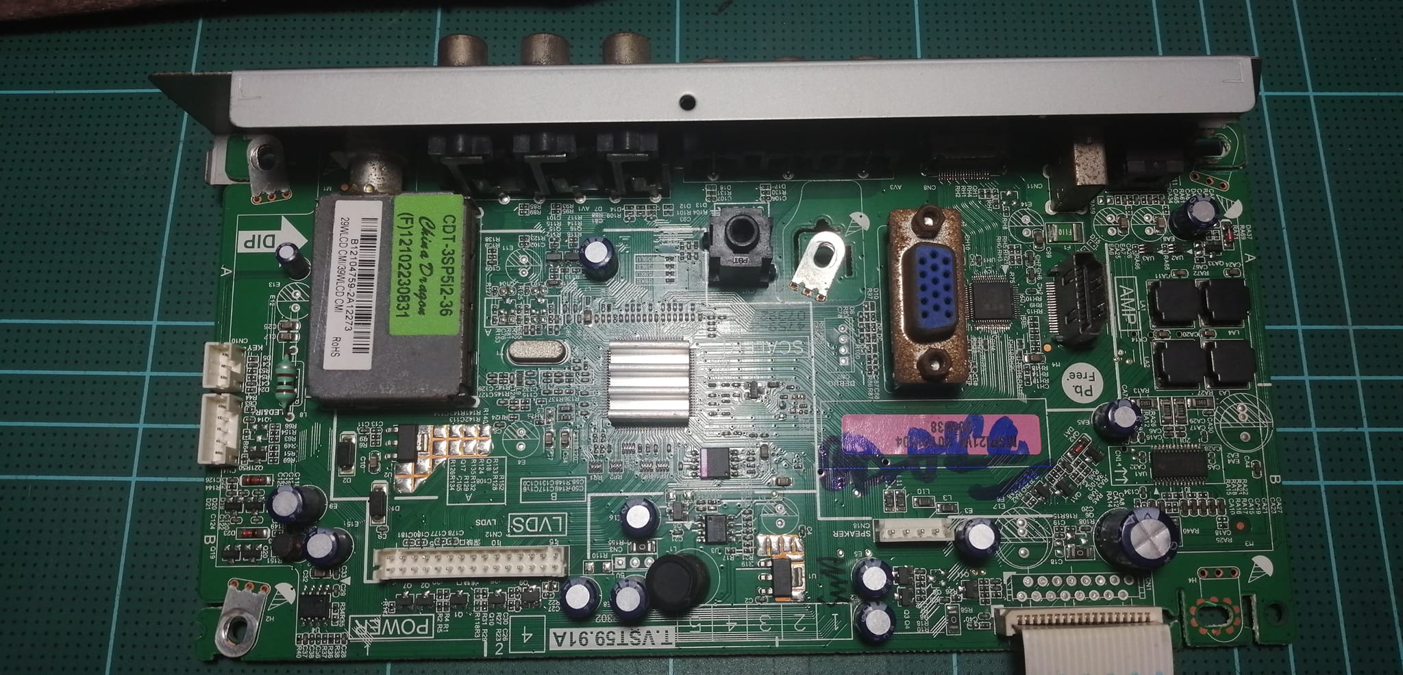 เมนบอร์ดชาร์ป Mainboard SHARP รุ่น LC-39LE440 MT.VST59.91A